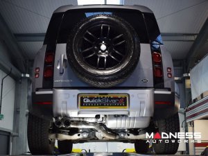 Land Rover Defender Performance Exhaust - Sound Architect - Quicksilver - D300